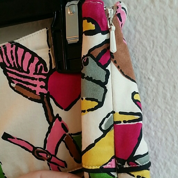 claude brown..multicolored shoe pattern skirt - Picture 5 of 8